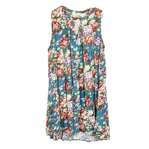 Umgee boho floral sleeveless dress size small